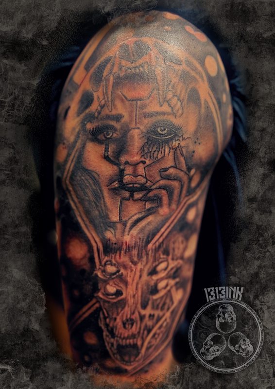 Gothic Portrait by 1313Ink