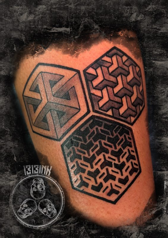 Sacred Geometry by 1313Ink